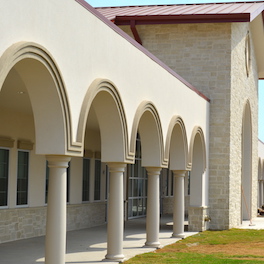 St Martin School Exterior Architectural Foam